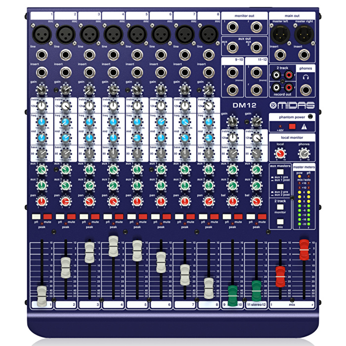 Midas DM12 12 Kanal Analog Mikser